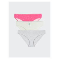 LC Waikiki Patterned Bikini Panties 3-Pack