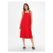 Červené dámské šaty ONLY May - Dámské