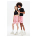 Trendyol Pink Unisex Regular Fit Printed Shorts & Bermuda