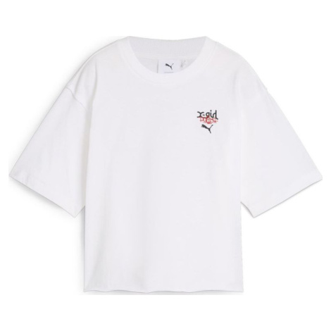 Puma Tričko PUMA X X_GIRL s potiskem Dámské tričko bílá