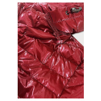Červená lesklá dámská bunda model 15051245 - MINORITY