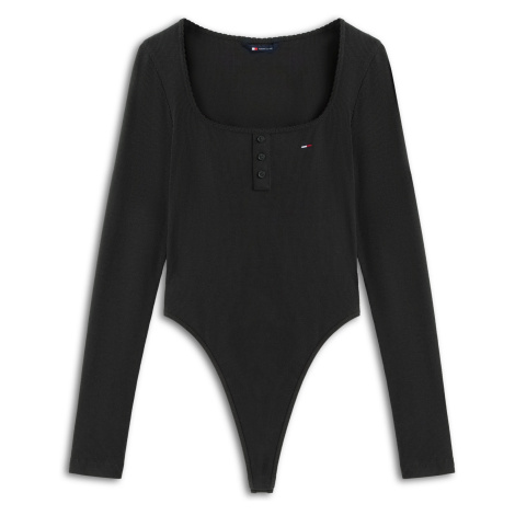Tommy Jeans Tričkové body černá Tommy Hilfiger
