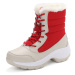 Unisex protiskluzové sněhule zimní voděodolné boty