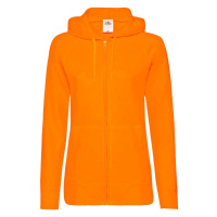 Orange hoodie Lady fit Fruit Of The Loom