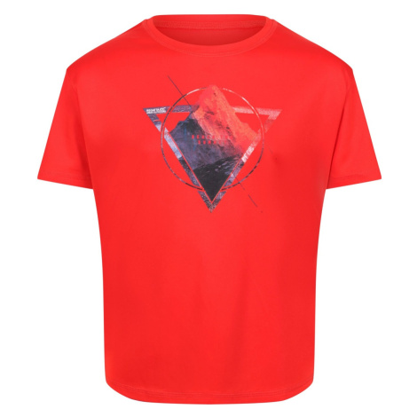 Dětské funkční tričko Regatta ALVARADO VI červená