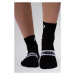 NEBBIA - Sportovní ponožky střední délka UNISEX 128 (black) - NEBBIA