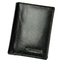 Pánská kožená peněženka CAVALDI 0001-BS RFID černá
