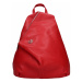 Dámský kožený batoh Marina Galanti Sofia - červená