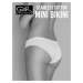 Briefs Gatta 41595 Seamless Cotton Mini Bikini S-XL white/white white