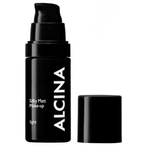 Alcina Matující vzdušný make-up (Silky Matt Make-up) 30 ml Light