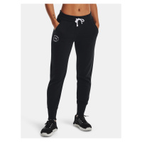 Under Armour Kalhoty Rival Fleece Crest Joggers-BLK - Dámské