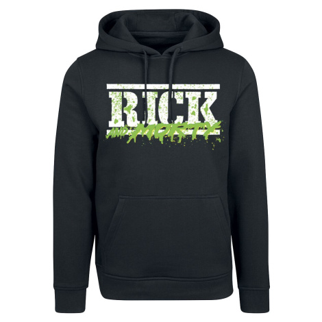 Rick And Morty Season 6 - Rick Mikina s kapucí černá