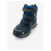 Tmavě modré dětské kotníkové zimní boty Alpine Pro Rogio