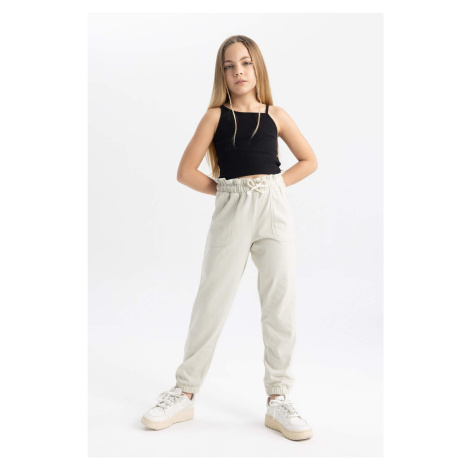 DEFACTO Girl Jogger Combed Cotton Trousers