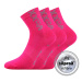 Voxx Adventurik dětské sportovní ponožky 3 páry Magenta purpurová