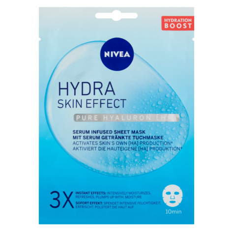 NIVEA Hydra Skin Effect 10minutová hydratační textilní maska 1 ks