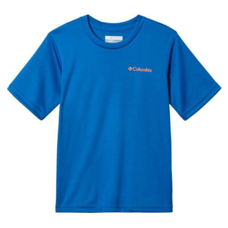 Columbia GRIZZLY RIDGE BACK GRAPHIC SHORT SLEEVE TEE Dětské tričko, modrá, velikost