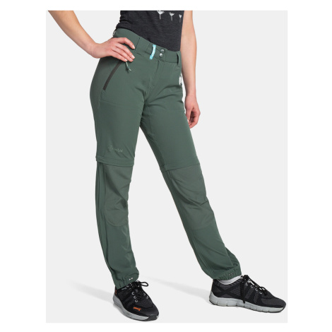 Kilpi Dámské outdoorové kalhoty HOSIO-W Zelená