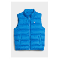 VESTA GANT D2. OUTERWEAR VEST modrá