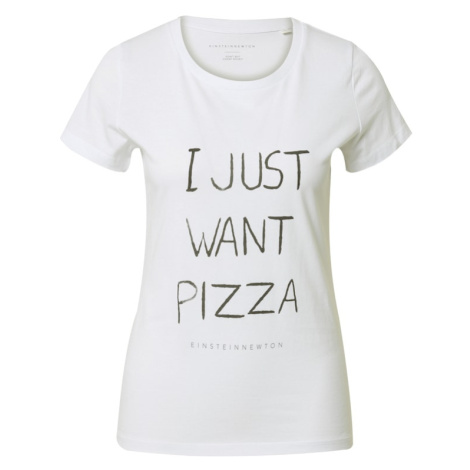 Tričko 'Want Pizza' Einstein & Newton