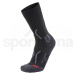 Pánské ponožky UYN Trekking Explorer Comfort - černá/šedá /47