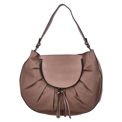 Stylová koženková kabelka Elin, růžová Maria C.