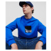 Mikina karl lagerfeld jeans klj regular logo sweat modrá