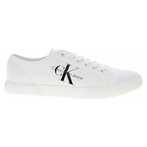 Calvin Klein Jeans Pánská obuv YM0YM00306 White Bílá
