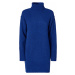 Modré pletené šaty - GUESS
