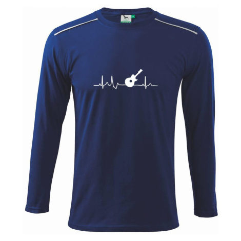 EKG akustická kytara - Triko s dlouhým rukávem Long Sleeve