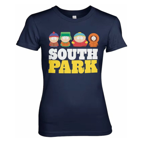 South Park tričko, South Park Girly Navy, dámské HYBRIS