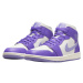 Jordan 1 Mid Action Grape (Women's)