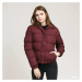 Urban Classics Ladies Hooded Puffer Jacket Wine