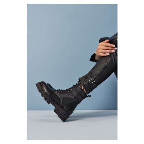 Yaya by Hotiç Black Women's Boots & Booties