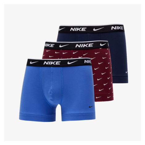Nike Trunk 3-Pack Navy / Modré / Vínové