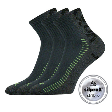 VOXX® ponožky Revolt tmavě šedá 3 pár 102256