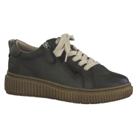 JANA Tenisky sneakers s tkaničkami, khaki, vysoce pohodlné