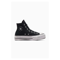 Kecky Converse Chuck Taylor All Star Lift dámské, černá barva, A06450C