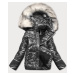 Krátká dámská zimní bunda (16M9052-392)