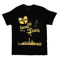 Wu-Tang Clan Tričko Tour '23 NY State Of Mind Unisex Black