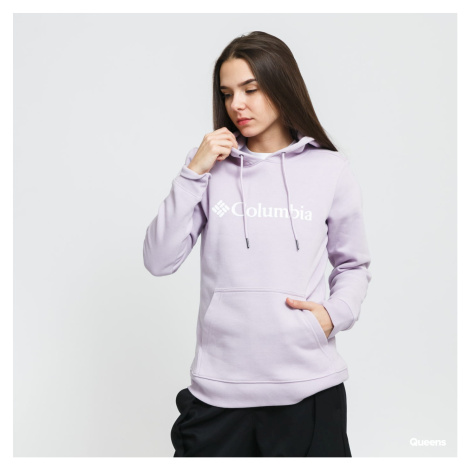 Columbia Columbia Logo Hoodie světle fialová