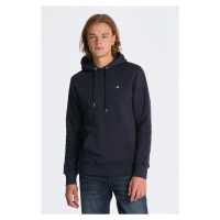 MIKINA GANT REG SHIELD HOODIE modrá