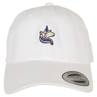 Dámská čepice Unicorn Dad v bílé barvě