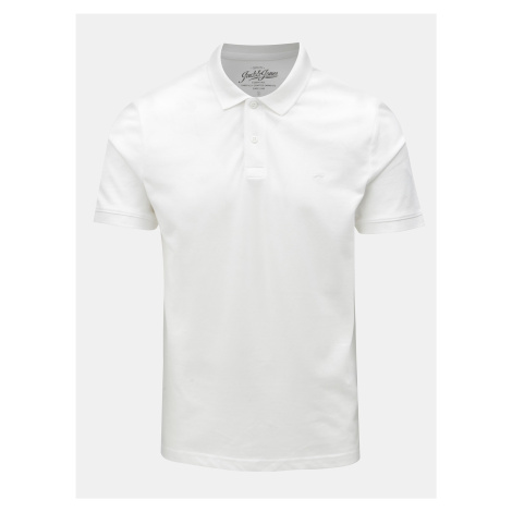 Bílé polo tričko Jack & Jones