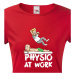 Dámské tričko pro fyzioterapeuty - kvalitní tisk a rychlé dodání