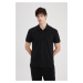 DEFACTO New Regular Fit Short Sleeve Polo T-Shirt