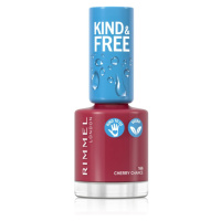 Rimmel Kind & Free lak na nehty odstín 166 Cherry Chance 8 ml