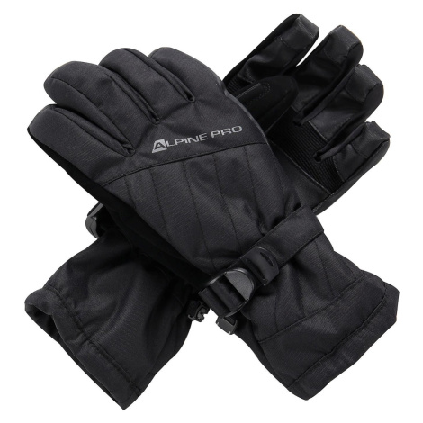 Dámské lyžařské rukavice Alpine Pro RENA - černá