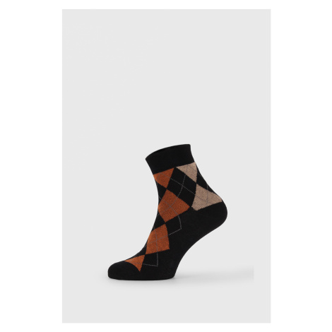 Dámské ponožky Elisa 256 černooranžová