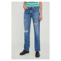Džíny Calvin Klein Jeans dámské, high waist, J20J222746